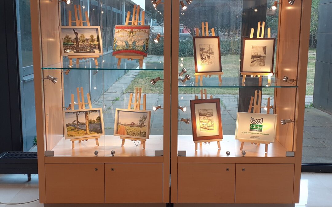 Expositie Aquarelgroep in stadhuis