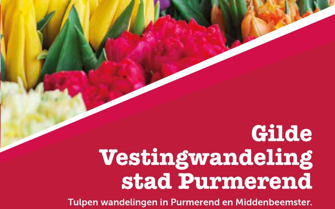 Tulpenwandeling Purmerend en Middenbeemster