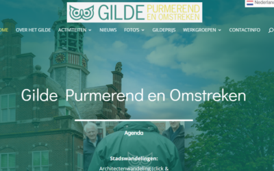 Nieuwe site Gilde Purmerend